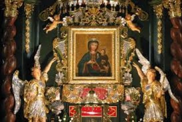 Program Uroczystości Złotego Jubileuszu Koronacji łaskami słynącego obrazu Matki Bożej Rychwałdzkiej 19.07.2015 Rychwałd